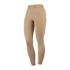 Damskie legginsy jeździeckie HORKA Mindy. Brązowe legginsy Horka, bez wzorów. Za 408.50 zł.