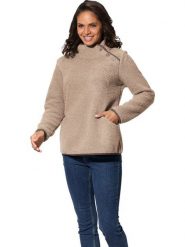 WITT WEIDEN Bluza polarowa w kolorze beżowym rozmiar: 36. Brązowe bluzy bez kaptura WITT WEIDEN, bez wzorów, z polaru. Za 39.99 zł.