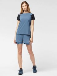 LaMunt Koszulka funkcyjna "Teresa Light" w kolorze niebieskim rozmiar: 36. Niebieskie t-shirty sportowe LaMunt, bez wzorów, z materiału, bez ramiączek, outdoorowe. Za 88.02 zł.