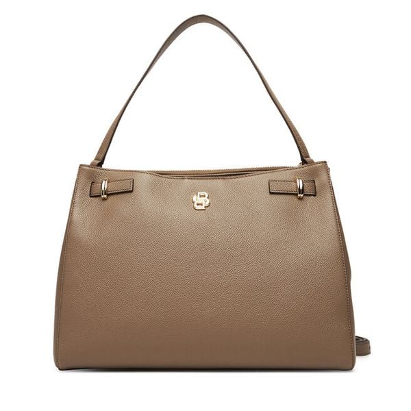 Torebka BOSS. Brązowe torebki klasyczne Boss, bez wzorów, klasyczne, bez dodatków. Za 1,059.00 zł.