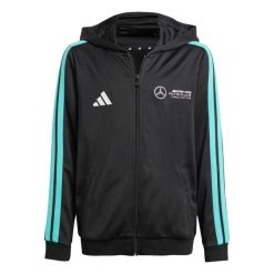 Bluza Z Kapturem Mercedes - Amg Petronas Formula One Team Dna Full Zip. Białe bluzy adidas, m, bez wzorów, z materiału, młodzieżowe, bez ramiączek, z kapturem. W wyprzedaży za 159.20 zł.