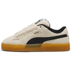 Buty sportowe Puma Suede Xl Dark Risk. Brązowe buty treningowe Puma, bez wzorów, ze skóry ekologicznej, bez zapięcia, na fitness i siłownię, puma suede. Za 490.00 zł.