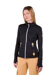 Bluza Rossignol JCC damska Climi JKT czarna. Czarne bluzy bez kaptura Rossignol, m, bez wzorów, z elastanu, bez kaptura, wspinaczkowe. Za 1,059.00 zł.