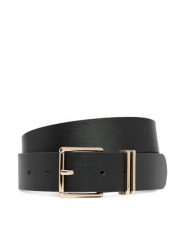 Tommy Hilfiger Pasek Th Square 3.5 AW0AW18919 Czarny. Czarne paski Tommy Hilfiger, bez wzorów, ze skóry. Za 269.99 zł.