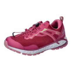 Buty sportowe damskie Meindl Power Walker Lady 3.0. Czerwone buty trekkingowe MEINDL, bez wzorów, z gore-texu, bez zapięcia, trekkingowe, gore-tex. Za 746.91 zł.