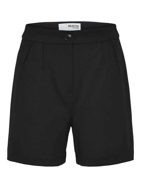 SELECTED FEMME Szorty "Eva" w kolorze czarnym rozmiar: XL. Czarne szorty Selected Femme, bez wzorów. Za 52.79 zł.