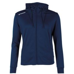 Damska bluza dresowa z kapturem zapinana na zamek błyskawiczny Stanno Field. Niebieskie bluzy STANNO, xl, bez wzorów, z dresówki, sportowe, bez ramiączek, z kapturem. Za 183.00 zł.