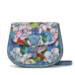Torebka Laura Vita. Niebieskie listonoszki LAURA VITA, bez wzorów, bez dodatków. Za 239.99 zł.