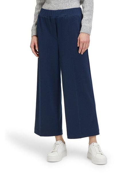 BETTY & CO Kuloty w kolorze granatowym rozmiar: 42. Niebieskie spodnie materiałowe Betty & Co, bez wzorów. Za 105.38 zł.