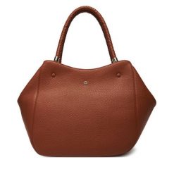 Torebka Aigner. Brązowe shopper bag Aigner, bez wzorów, bez dodatków. Za 3,529.00 zł.