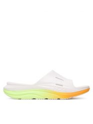 Hoka Klapki ORA Recovery Slide 3 1135061 Biały. Białe klapki HOKA, bez wzorów, z syntetyku, sportowe, bez obcasa, bez zapięcia. Za 299.99 zł.