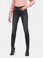 G-Star Dżinsy - Skinny fit - w kolorze antracytowym rozmiar: W28/L30. Czarne jeansy G-Star, l, z aplikacjami, klasyczne. Za 202.50 zł.