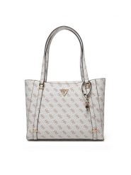 Guess Torebka HWEQG9 51023 Écru. Torebki klasyczne Guess, z aplikacjami, ze skóry, bez dodatków. Za 399.99 zł.