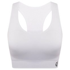 Biustonosz Sportowy Damski Dont Sweat It. Białe biustonosze sportowe Dare 2b, bez wzorów, na fitness i siłownię. Za 50.99 zł.