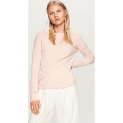 Sweter z wiązaniem z tyłu - Różowy. Swetry marki DOMYOS. W wyprzedaży za 39.99 zł.