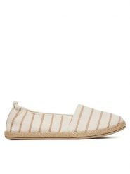 JENNY Espadryle KAYLA WSK1609-05 Beżowy. Brązowe espadryle Jenny, bez wzorów, z materiału, bez obcasa. Za 59.99 zł.