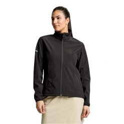 Kurtka Softshell Slam Act Ws Damskie. Czarne kurtki przejściowe sportowe SLAM, m, bez wzorów, z dżerseju, z kapturem. Za 614.99 zł.