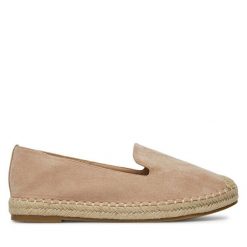 Espadryle DeeZee. Brązowe espadryle DeeZee, bez wzorów, bez obcasa. Za 89.99 zł.