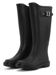 Ilse Jacobsen Kalosze w kolorze czarnym rozmiar: 37. Czarne kalosze Ilse Jacobsen, bez wzorów, z materiału, bez zapięcia. Za 184.46 zł.