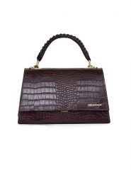 Mia Tomazzi Skórzana torebka "Giacomo" w kolorze bordowym - 28 x 17 x 10 cm rozmiar: onesize. Czerwone torebki klasyczne Mia Tomazzi, bez wzorów, z materiału, przez ramię, bez dodatków. Za 347.99 zł.