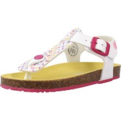 Sandały AGATHA RUIZ DE LA PRADA 242944A Biały. Białe sandały Agatha Ruiz de la Prada, bez wzorów, z syntetyku, bez obcasa, bez zapięcia. Za 178.32 zł.