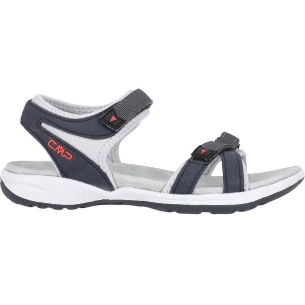 Sandały sportowe damskie CMP ADIB. Czarne sandały CMP, bez wzorów, ze skóry, sportowe, bez obcasa, bez zapięcia. Za 169.99 zł.