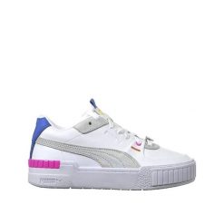 Buty PUMA Cali Sport Białe. Białe buty treningowe Puma, bez wzorów, z materiału, bez zapięcia. Za 358.65 zł.