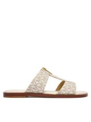 MICHAEL Michael Kors Klapki Berkley Flat 40S6BRFS1B Écru. Klapki MICHAEL Michael Kors, bez wzorów, ze skóry, bez obcasa, bez zapięcia. Za 529.99 zł.