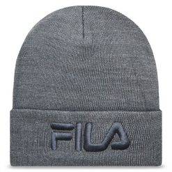 Czapka Fila. Szare czapki zimowe Fila, bez wzorów. Za 119.00 zł.