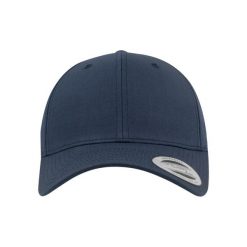 Czapka Flexfit curved Classique. Niebieskie czapki z daszkiem FLEXFIT, bez wzorów, sportowe. Za 68.15 zł.