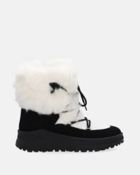 BIAŁE ŚNIEGOWCE Z FUTERKIEM 5869 SCEN BIANCO. Białe botki Venezia, bez wzorów, bez obcasa, bez zapięcia. Za 379.00 zł.