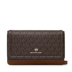 Torebka MICHAEL Michael Kors. Brązowe listonoszki MICHAEL Michael Kors, bez wzorów, bez dodatków. Za 639.99 zł.