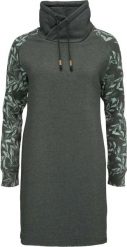 Damska sukienka/bluza Loap Ebnera zielona. Zielone bluzy bez kaptura Scarpa, m, bez wzorów, z bawełny, bez kaptura. Za 219.99 zł.