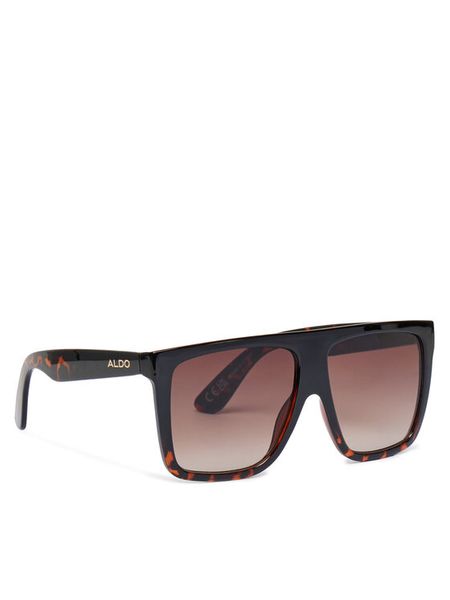 Aldo Okulary przeciwsłoneczne Mirrage 13935330 Brązowy. Brązowe okulary przeciwsłoneczne Aldo, bez wzorów, plastikowe. Za 39.99 zł.