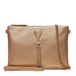 Torebka Valentino. Żółte kopertówki Valentino, bez wzorów, wizytowe, bez dodatków. Za 209.99 zł.