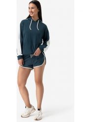 Super.natural Szorty dresowe "Biarritz" w kolorze morskim rozmiar: L. Zielone szorty super.natural, bez wzorów, z dresówki. Za 132.95 zł.