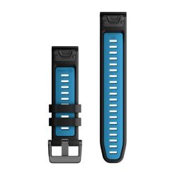 Silikonowy pasek do zegarka Garmin QuickFit. Czarne zegarki Garmin. Za 275.50 zł.