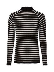 Marie Lund Sweter Kobiety wiskoza czarny, XS. Czarne swetry Marie Lund, xs, bez wzorów, z dzianiny, bez ramiączek. Za 159.95 zł.