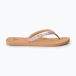 Japonki damskie Rip Curl Freedom Bloom Open Toe. Brązowe japonki Rip Curl, bez wzorów. Za 139.99 zł.