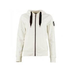 Damska bawełniana bluza rozpinana na całej długości Peak Mountain French Terry. Białe bluzy Peak Mountain, bez wzorów, z bawełny, eleganckie, bez ramiączek, bez kaptura. W wyprzedaży za 238.00 zł.