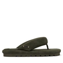Japonki Naked Wolfe. Zielone japonki Naked Wolfe, bez wzorów. Za 859.99 zł.