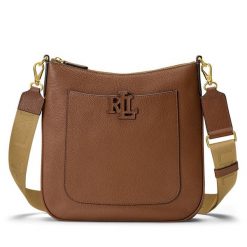 Torebka LAUREN RALPH LAUREN. Brązowe listonoszki Lauren Ralph Lauren, bez wzorów, bez dodatków. Za 1,399.00 zł.