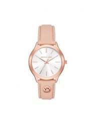Michael Kors Zegarek Slim Runway MK7545 Różowy. Czerwone, analogowe zegarki Michael Kors. Za 789.99 zł.