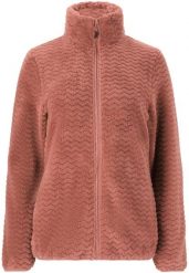 Bluza polarowa damska Whistler Matra. Brązowe bluzy bez kaptura WHISTLER, bez wzorów, z materiału, bez kaptura, trekkingowe. Za 171.99 zł.
