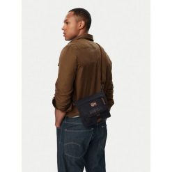Torba Napapijri. Czarne torby sportowe Napapijri, bez wzorów. Za 349.99 zł.