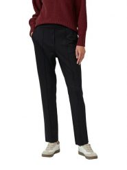 S.Oliver Spodnie w kolorze czarnym rozmiar: 38. Czarne spodnie materiałowe S.Oliver, bez wzorów, z materiału. Za 135.49 zł.