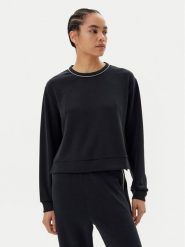 EA7 Emporio Armani Bluza 7W000142 AF12643 UC001 Czarny Loose Fit. Czarne bluzy EA7 Emporio Armani, m, bez wzorów, z syntetyku, bez kaptura. Za 429.99 zł.