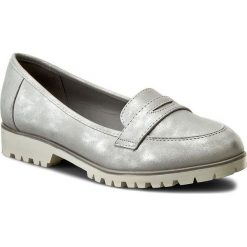 Półbuty JENNY FAIRY W17SS714-1. Niebieskie półbuty wsuwane Jenny Fairy, bez wzorów, ze skóry ekologicznej, bez obcasa. W wyprzedaży za 39.99 zł.