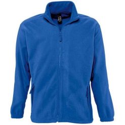 Bluza Polarowa Unisex Dla Dorosłych North. Niebieskie bluzy bez kaptura SOL'S, na zimę, m, bez wzorów, z polaru, bez kaptura, trekkingowe. Za 110.99 zł.
