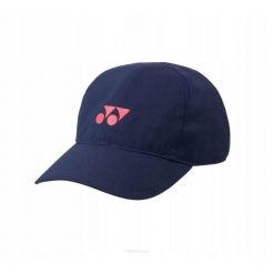 Czapka tenisowa z daszkiem Yonex Uni Cap granatowa. Niebieskie czapki z daszkiem YONEX, bez wzorów. Za 135.00 zł.